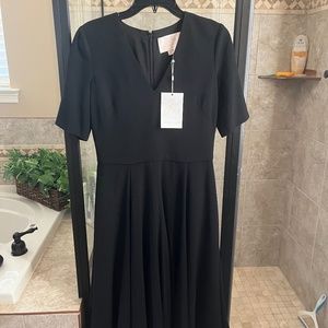 Gal Meets Glam black dress. Fully lined size 6.